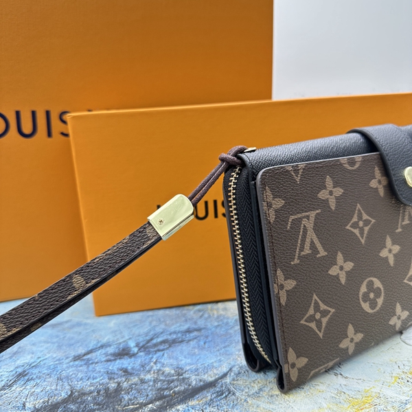 LVコピーウォレット素材ディテール